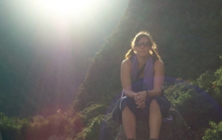 Sandra in the Light